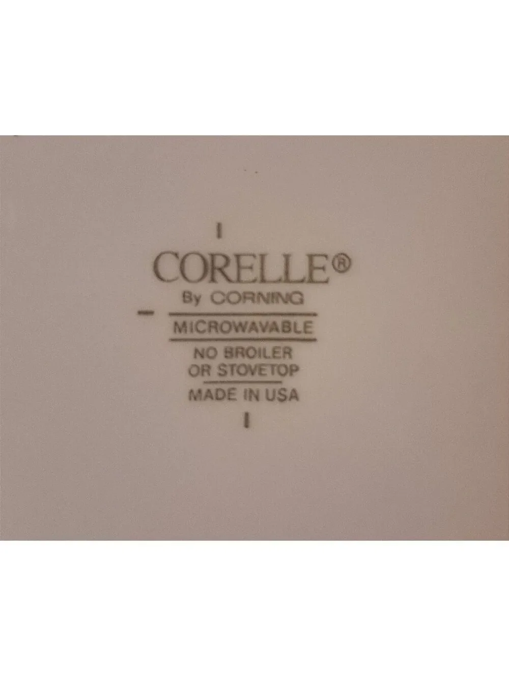 Vintage 5 Pc Set of Corelle Corning Callaway Green 1-7